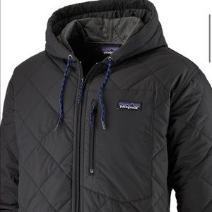 Patagonia Diamond Quilted Bomber Hooded Jacket